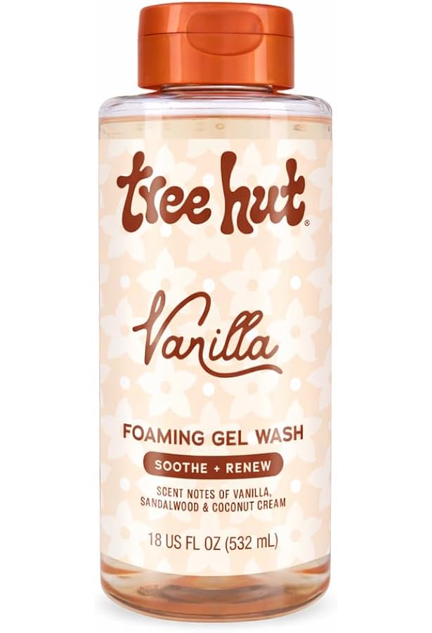 Tree Hut Vanilla Foaming Body Wash