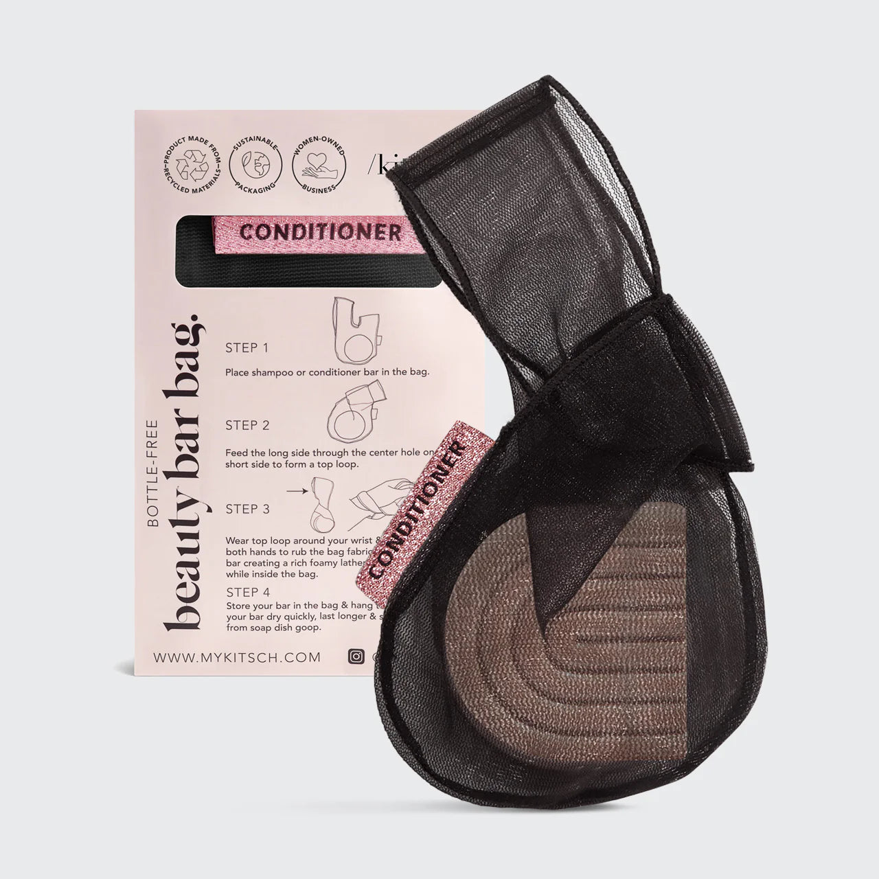 Black Conditioner Bar Bag