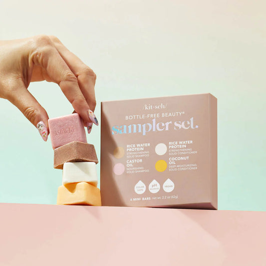 Shampoo + Conditioner 4pc Sampler Set