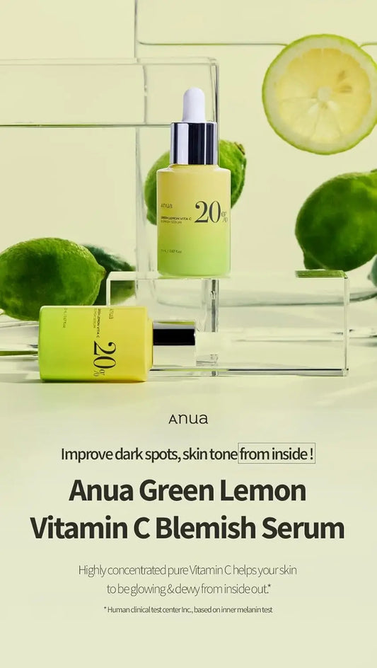 ANUA Green Lemon Vitamin C Blemish Serum