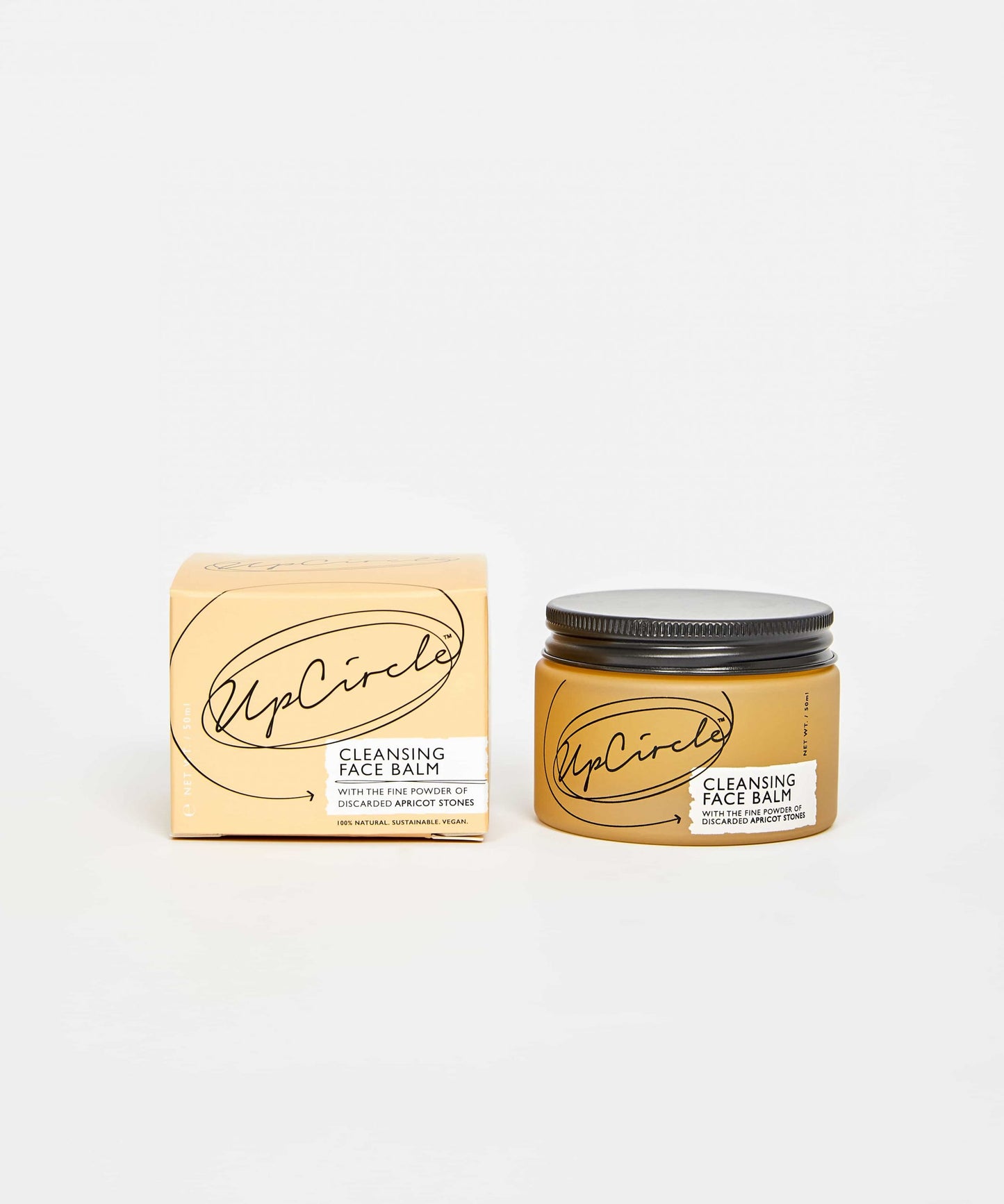 Cleansing Face Balm with Apricot Powder