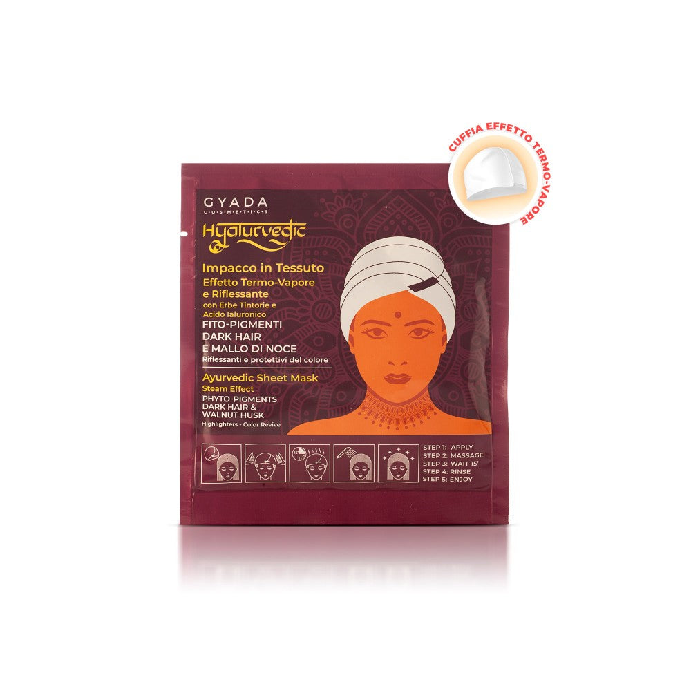 Hyalurvedic Sheet Mask | Steam Effect | Brunettes