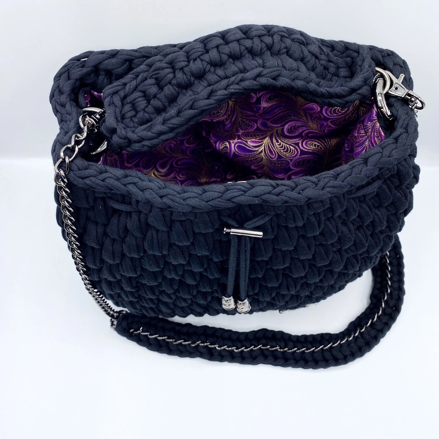 Anna | Blue Velvet Bag