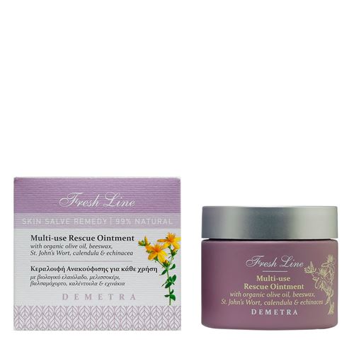 Demetra | Rescue Ointment with organic olive oil, beeswax & St. John's Wort