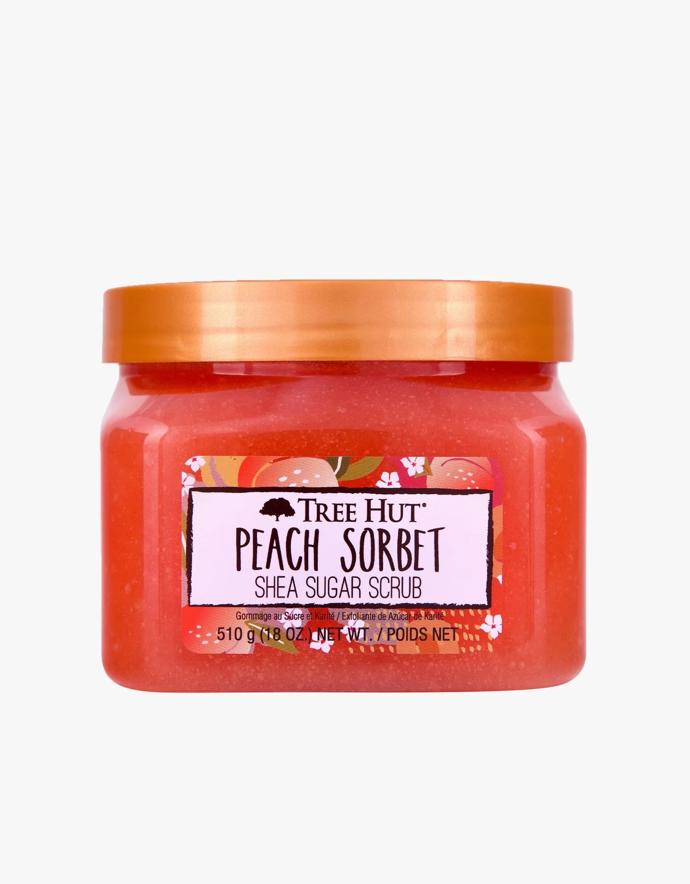 Tree Hut | Peach Sorbet Shea Sugar Scrub