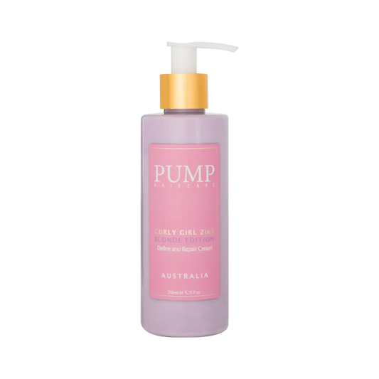 Pump Curly Girl 2 in 1 | Blonde Edition Define and Repair Cream
