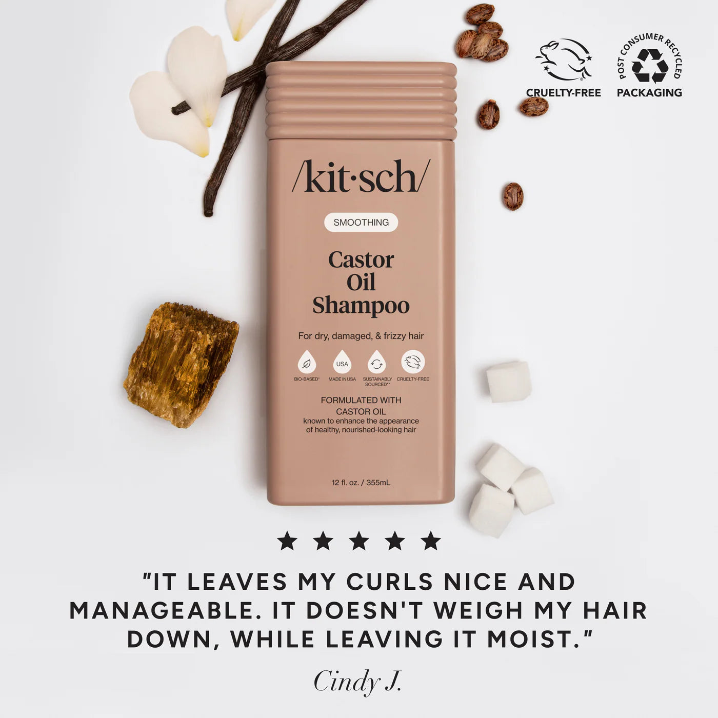 Smoothing Castor Oil Shampoo