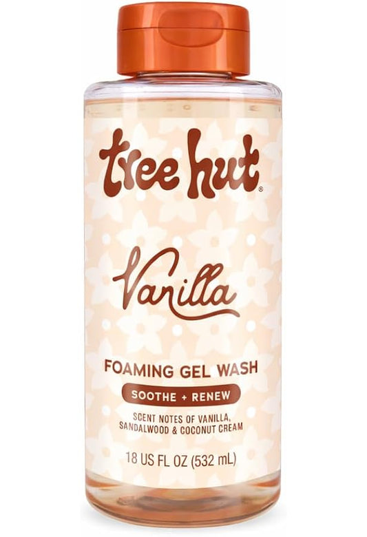 Tree Hut Vanilla Foaming Body Wash
