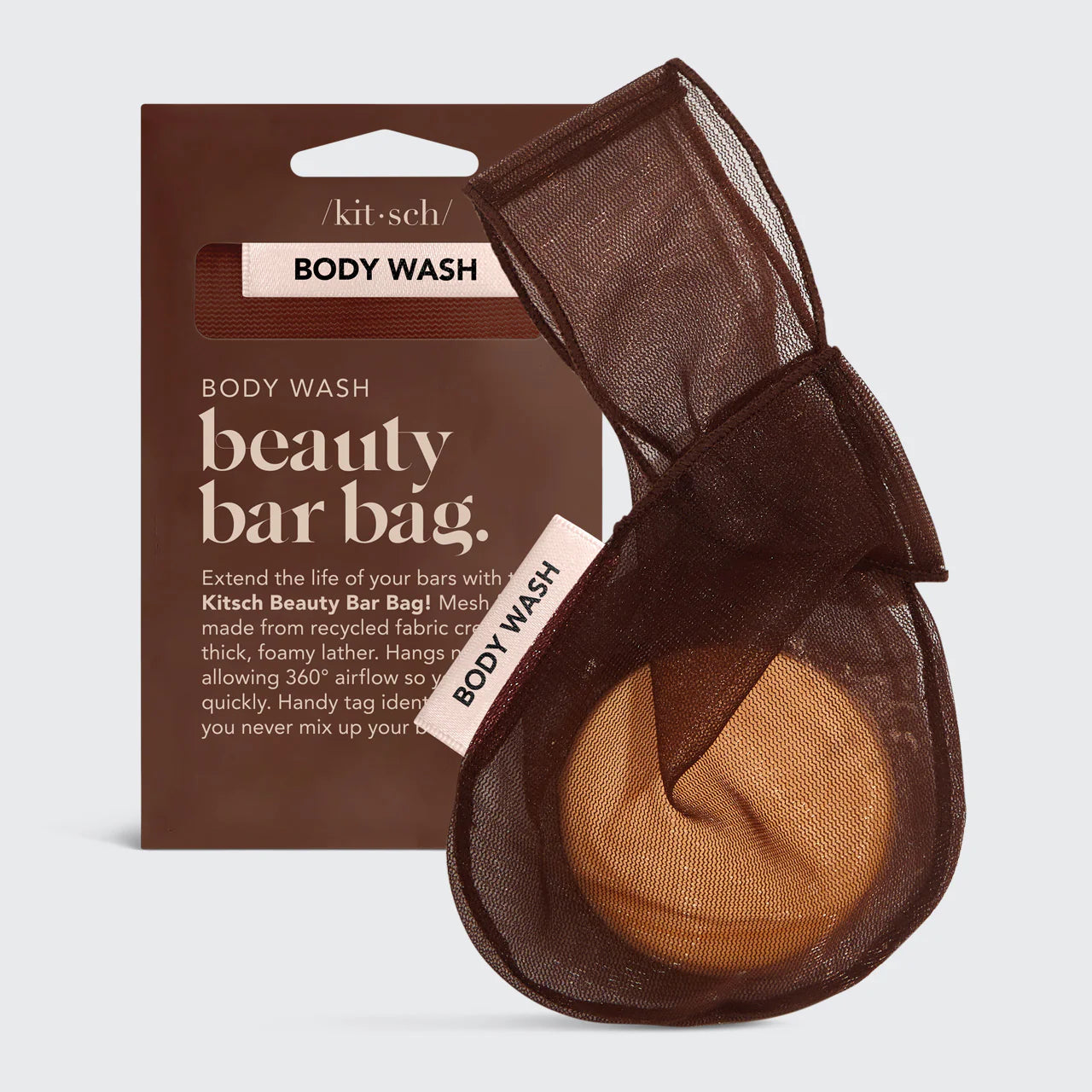 Body Wash Beauty Bar Bag | Chocolate