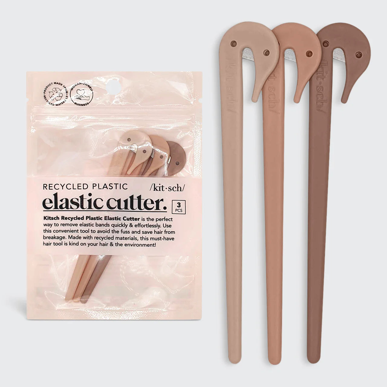 Multicolor Elastic Cutters | 3pc Set