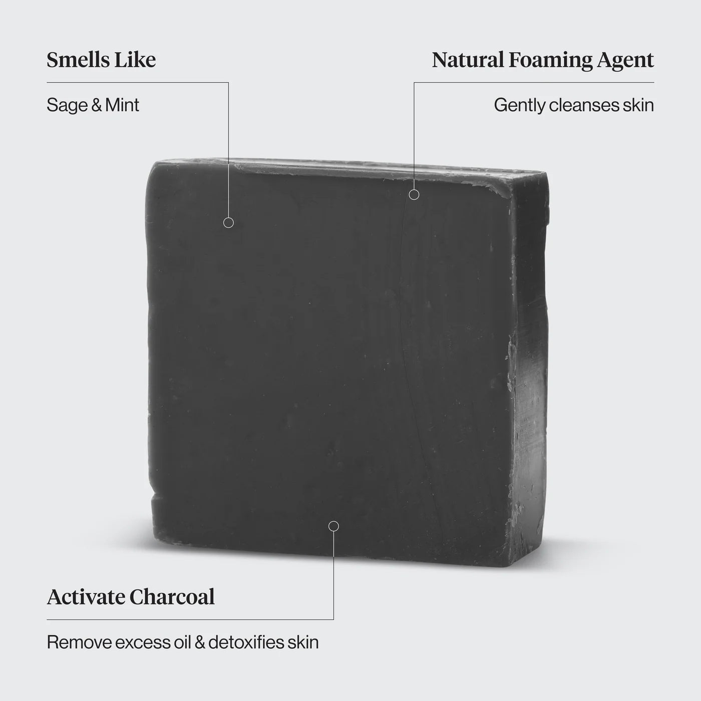 Charcoal Detoxifying Solid Body Wash