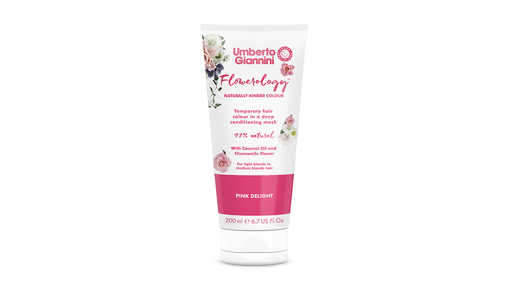 Flowerology | Temporary Colour Mask | Pink Delight