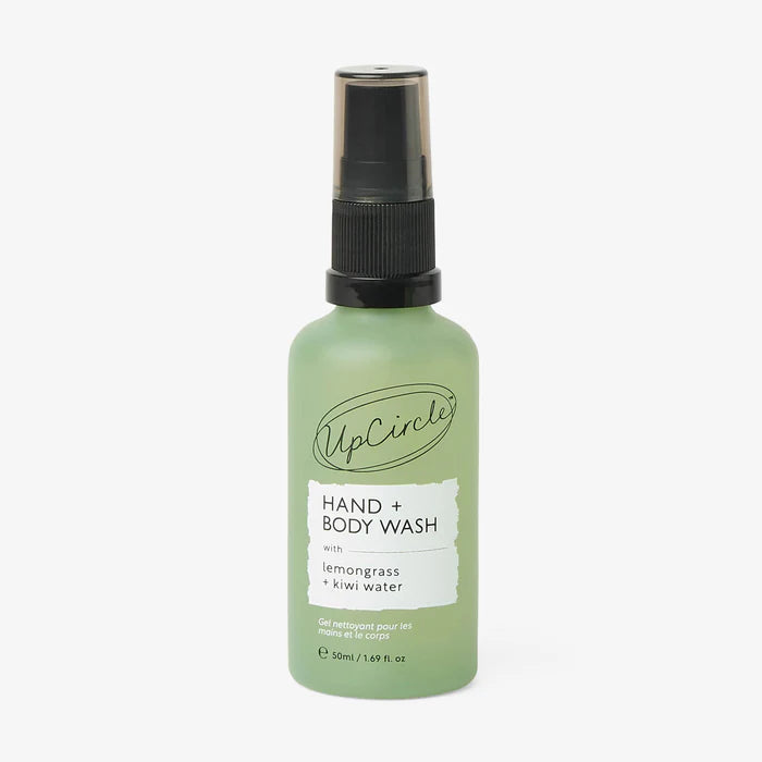 Natural Hand + Body Wash with Lemongrass | Travel Size