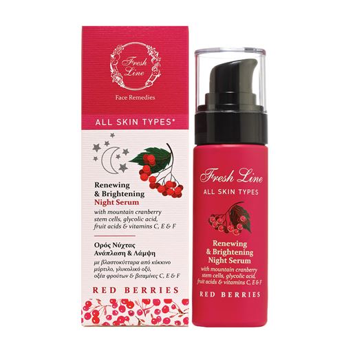Red Berries | Renewing &amp; Brightening Night Serum
