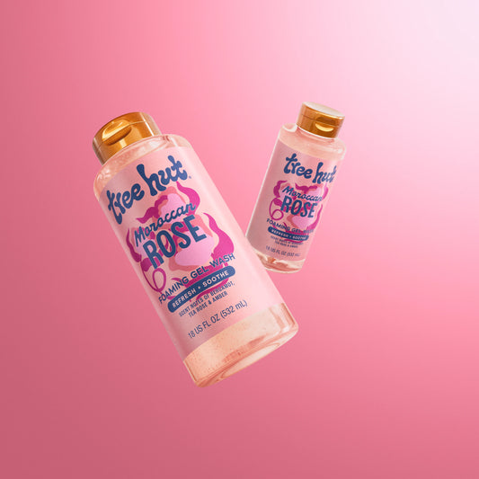 Tree Hut Moroccan Rose Foaming Gel Body Wash