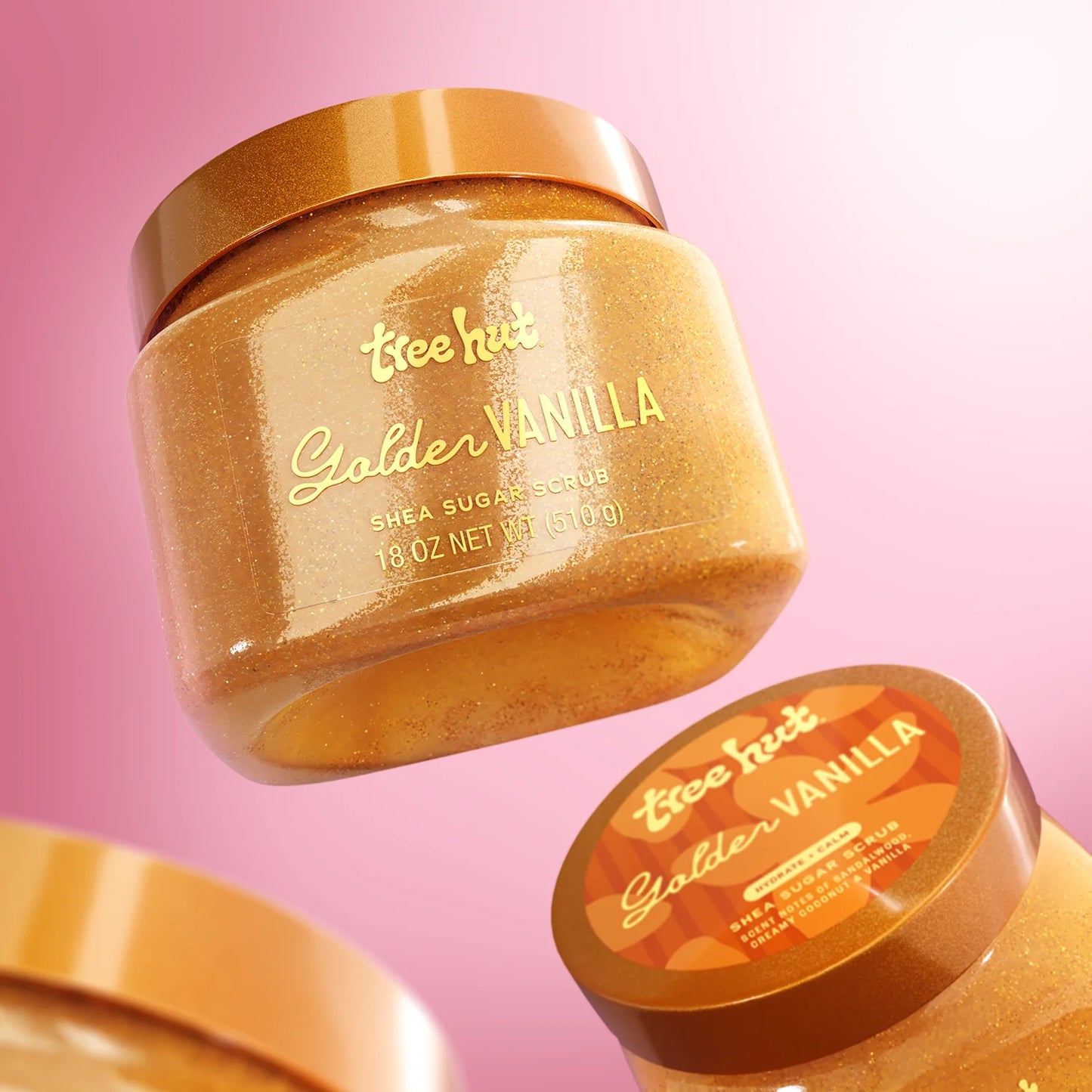 Tree Hut Golden Vanilla Shea Sugar Scrub