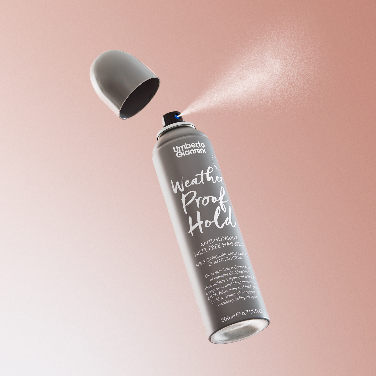 Weatherproof Hold Anti-Humidity Frizz Free Hairspray
