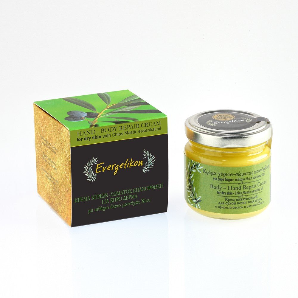 Body &amp; Hand Repairing Cream For Dry Skin | Chios Mastic