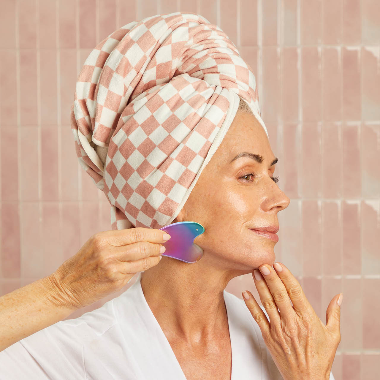 Stainless Steel Gua Sha | Iridescent