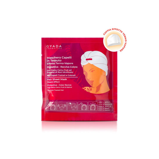 Hair Sheet Mask 4 | Steam Effect | Protective &amp; Colour Revival